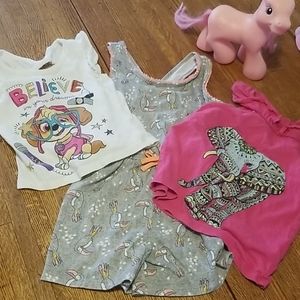 Bundle of girls tops